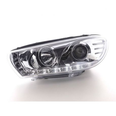 Coppia fari Daylight LED SCIROCCO 08- cromo