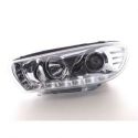 Coppia fari Daylight LED SCIROCCO 08- cromo