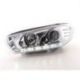 Coppia fari Daylight LED DRL SCIROCCO 08- cromo