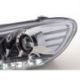 Coppia fari Daylight LED DRL SCIROCCO 08- cromo