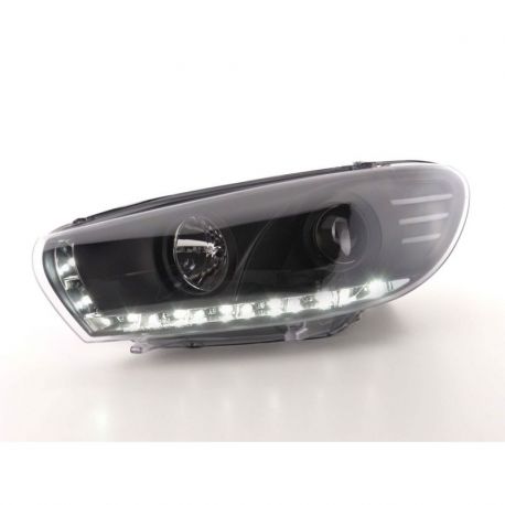 Coppia fari Daylight LED DRL SCIROCCO 08- neri