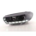 Coppia fari Daylight LED DRL SCIROCCO 08- neri