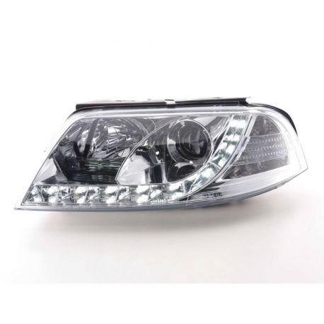 Coppia fari Daylight DRL R87 PASSAT 00-05 cromo