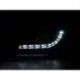 Coppia fari Daylight DRL R87 PASSAT 00-05 neri